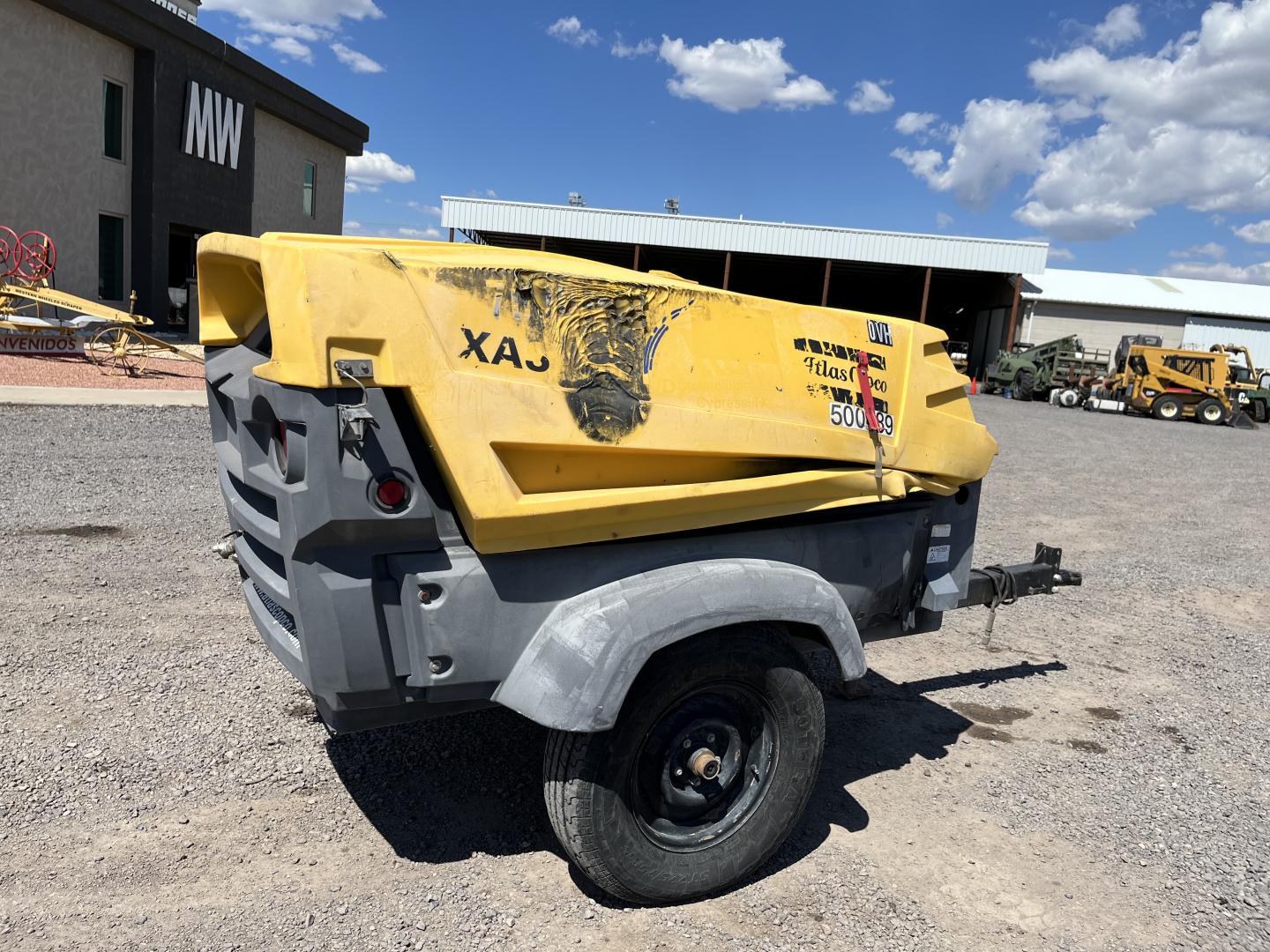 COMPRESOR DE AIRE ATLAS COPCO XAS185JD